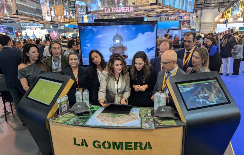 La Gomera presenta en la WTM de Londres un novedoso sistema de asistencia a profesionales turísticos