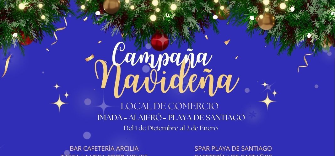 Alajero resuelve el sorteo de la Campaña Navideña Local de Comercio