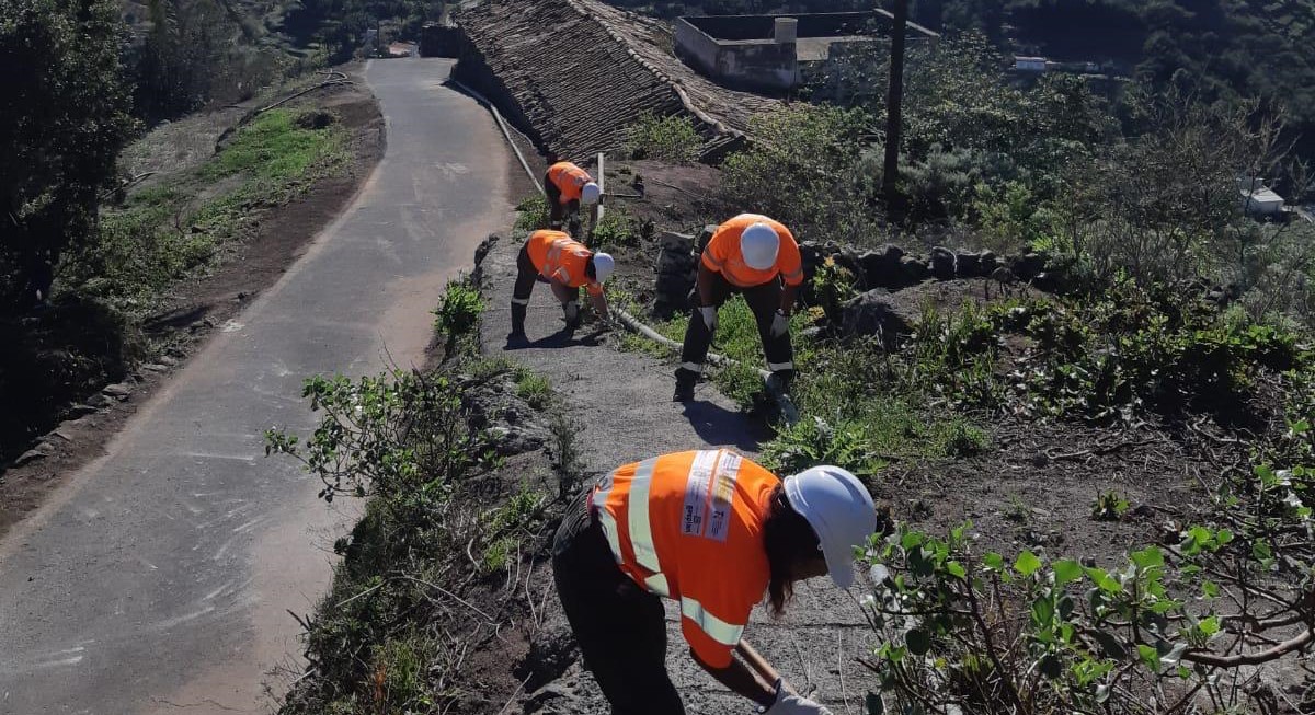 El Ayuntamiento de Agulo avanza en la ejecución del “Eje 1: Transición verde y sostenible” del Plan de Sostenibilidad Turística “Agulo, el Bombón de La Gomera”