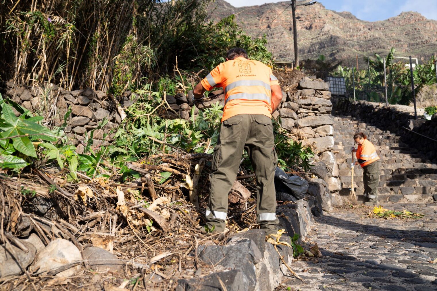 El Cabildo de La Gomera acomete más de medio centenar de mejoras medioambientales y paisajísticas en la isla