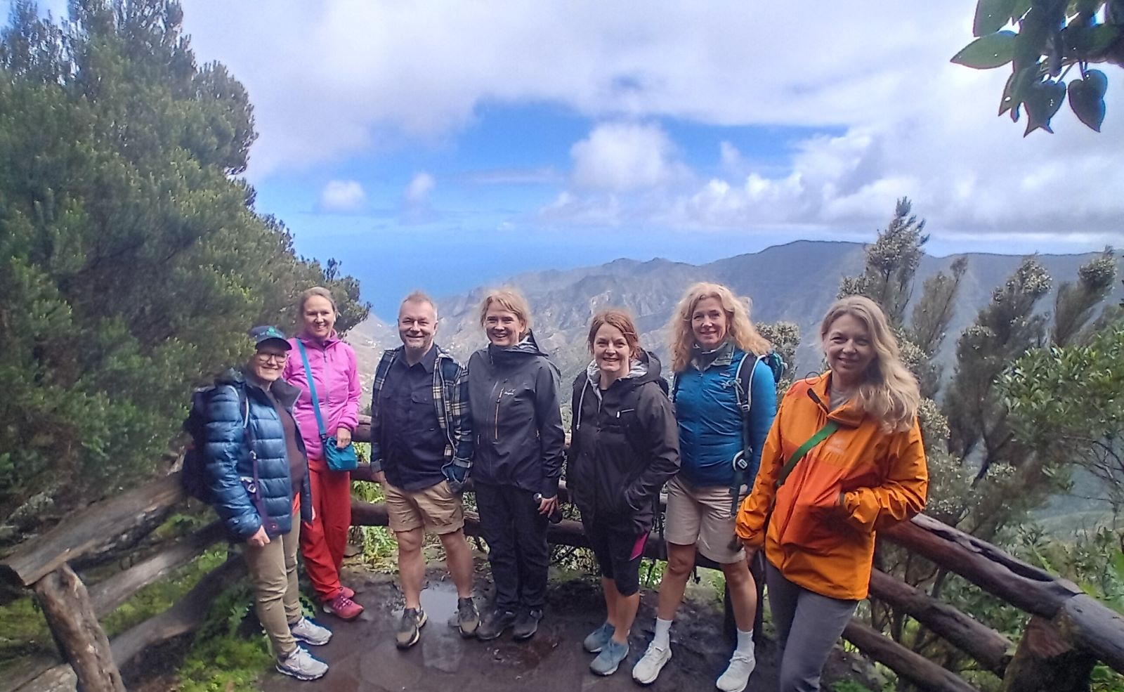 Agentes de viajes y directores de agencias de Noruega visitan La Gomera en un viaje de familiarización