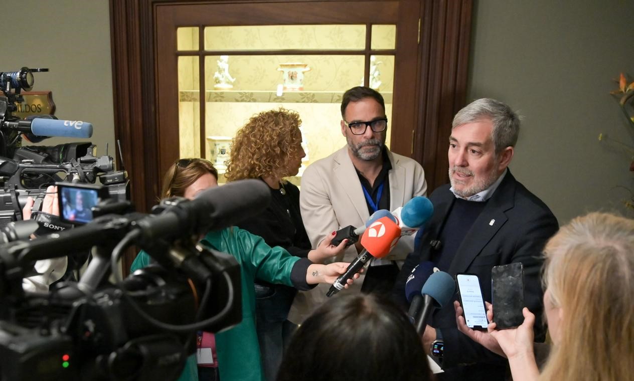 Clavijo considera “otra gran noticia” para los menores y para Canarias el fallo que ordena al Estado a atender a los solicitantes de asilo
