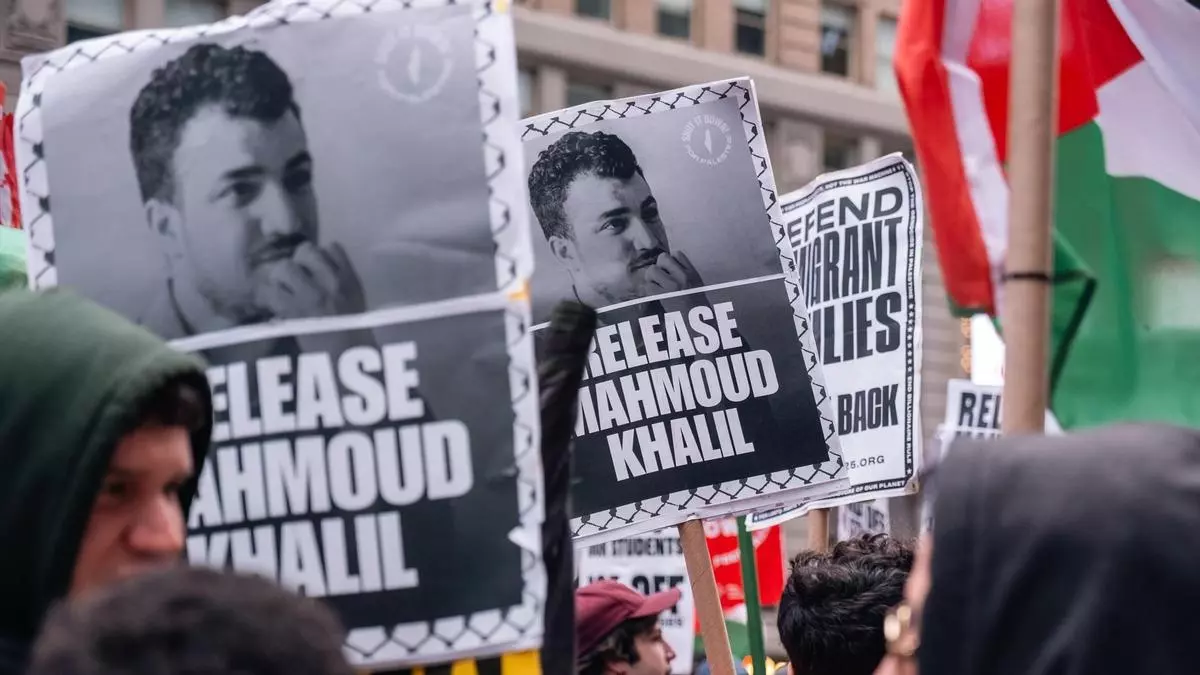 “Soy un prisionero político”: el palestino Mahmoud Khalil explica que el Gobierno de Trump lo persigue por sus ideas