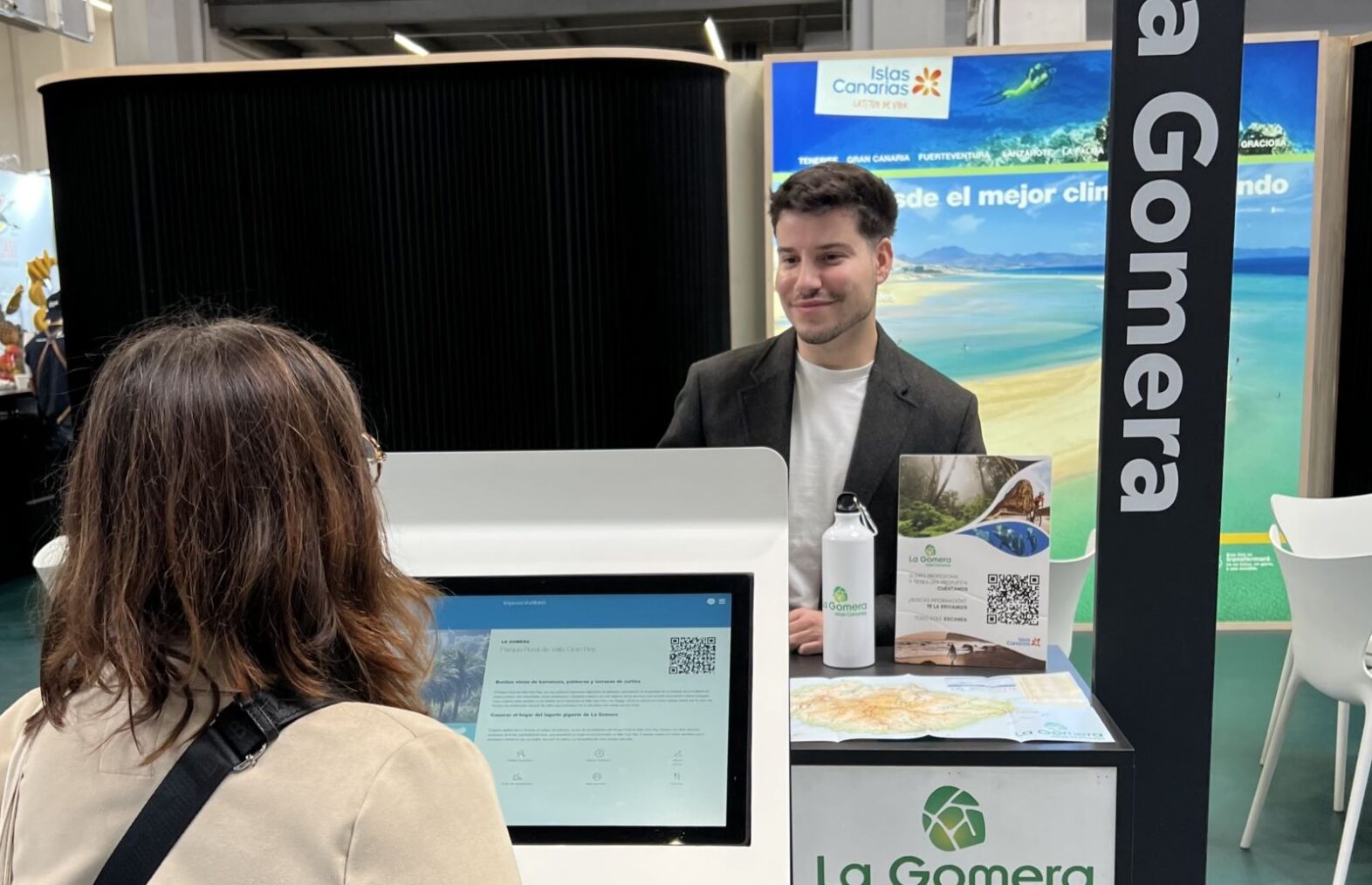 La Gomera afianza su apuesta por el mercado nacional en la B-Travel de Barcelona