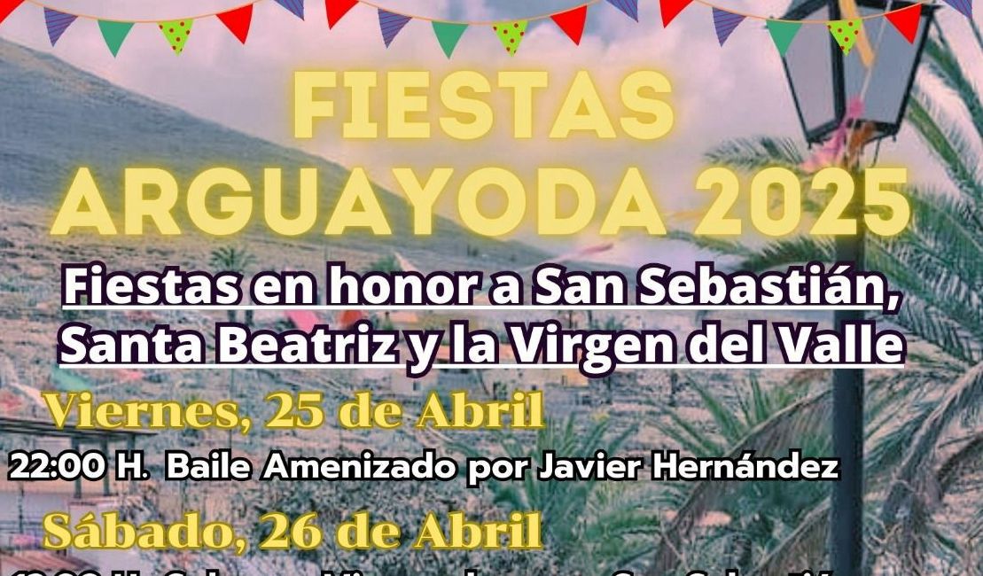 Arguayoda celebra sus fiestas en honor a San Sebastián, Santa Beatriz y la Virgen del Valle