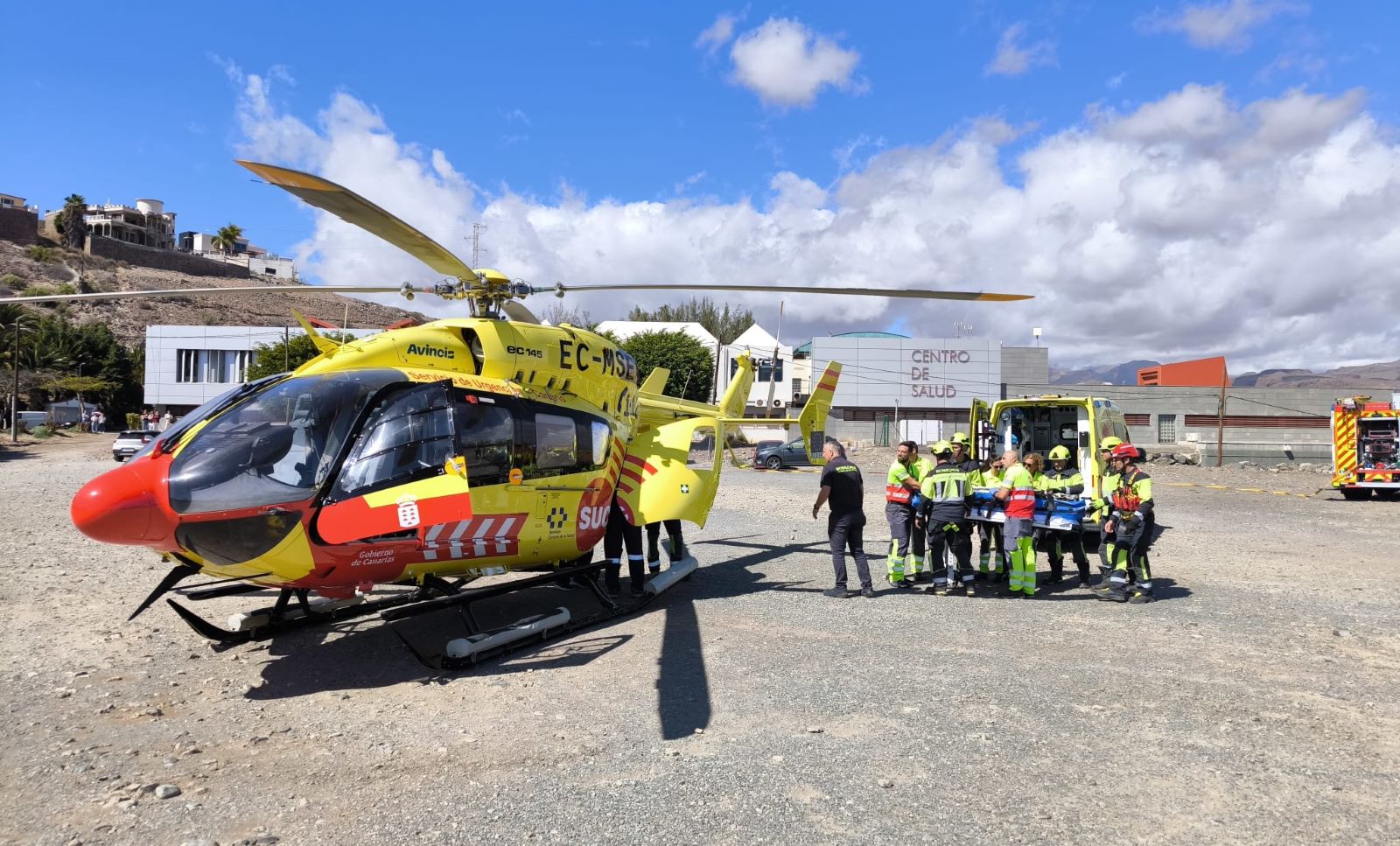 El SUC invertirá 39 millones de euros en los nuevos helicópteros medicalizados de Canarias