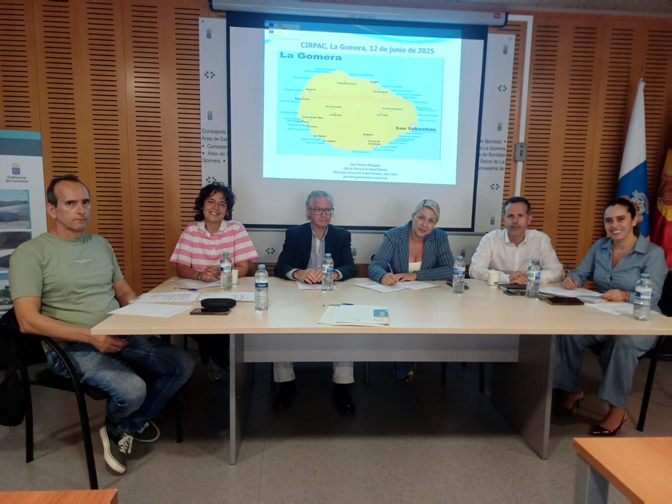El Área de Salud de La Gomera analiza en el CIRPAC la situación de los servicios de salud mental de la isla