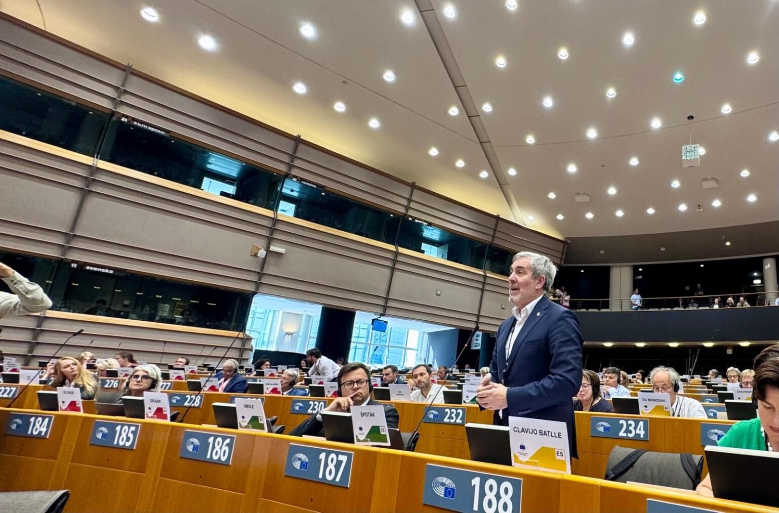 Clavijo solicita a Von der Leyen que blinde los fondos directos a las RUP para evitar que dependan del Estado