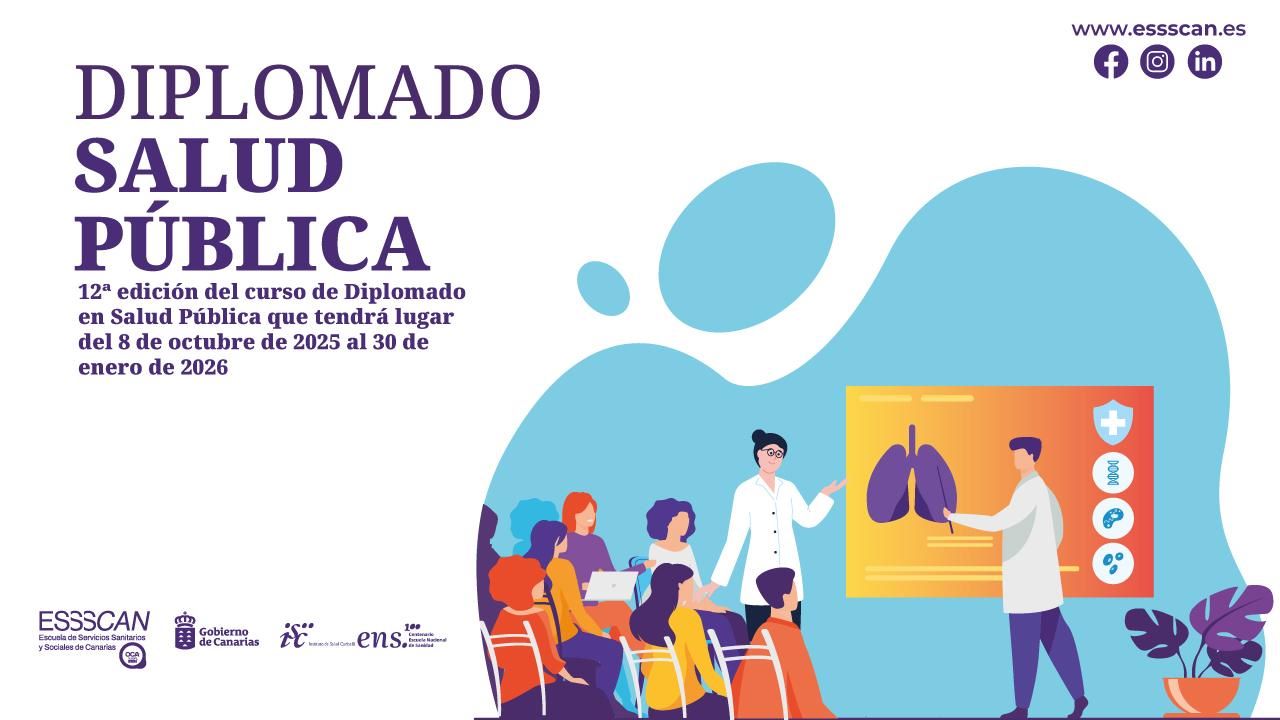 La ESSSCAN convoca la duodécima edición del curso de Diplomado en Salud Pública
