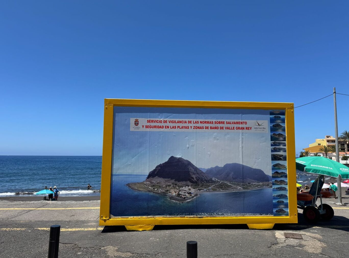 Valle Gran Rey inicia el nuevo servicio de vigilancia de las normas de salvamento y seguridad en las playas de la localidad