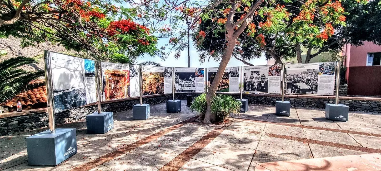La esencia de La Bajada llega hasta La Gomera con la exposición itinerante del Organismo Autónomo Local