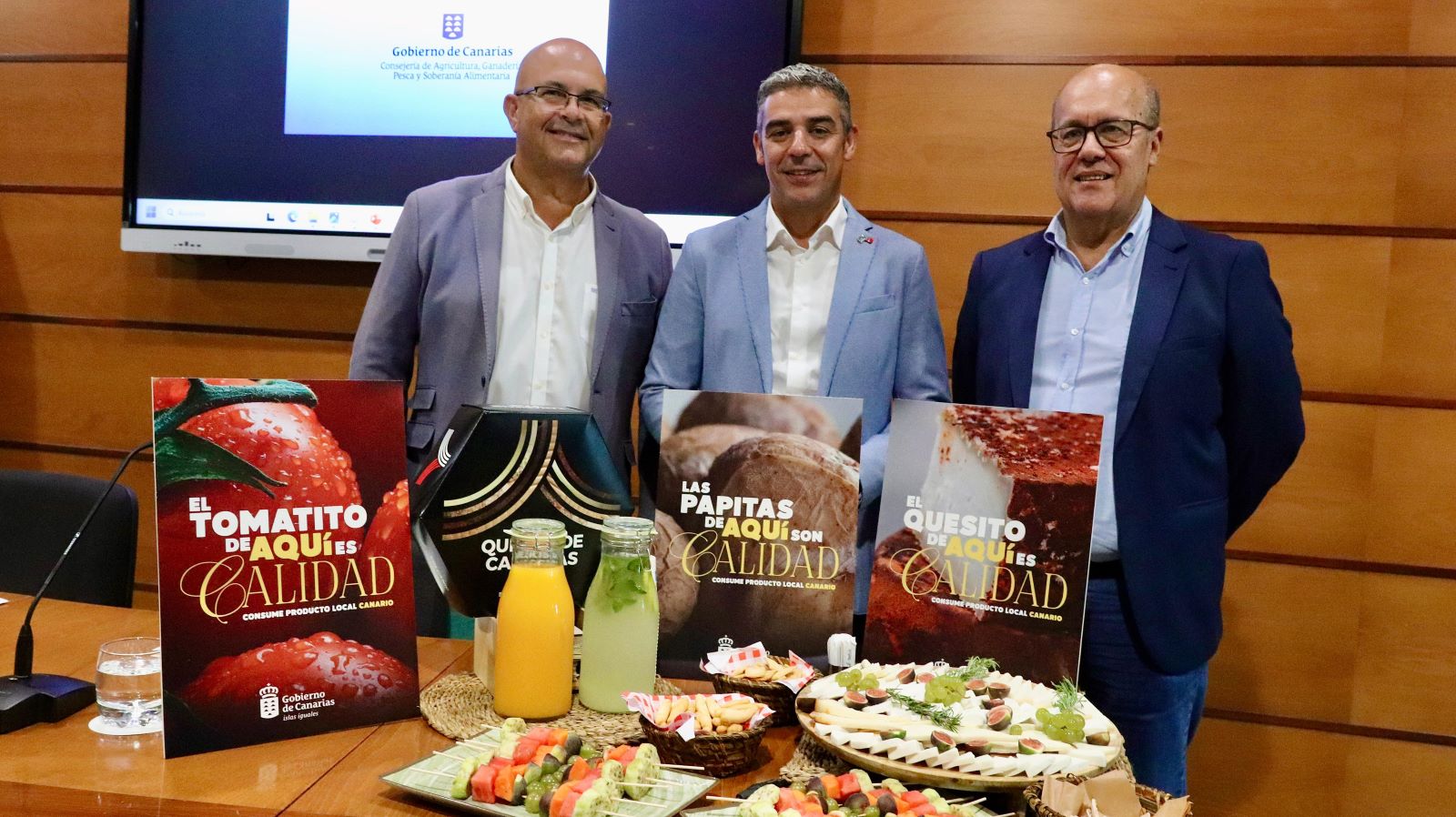 «Las cositas de aquí son calidad», la nueva campaña del Gobierno de Canarias para promocionar el producto local