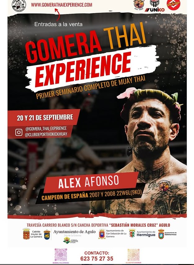 Primer seminario de Muay Thai, este fin de semana, en el pabellón deportivo de Agulo