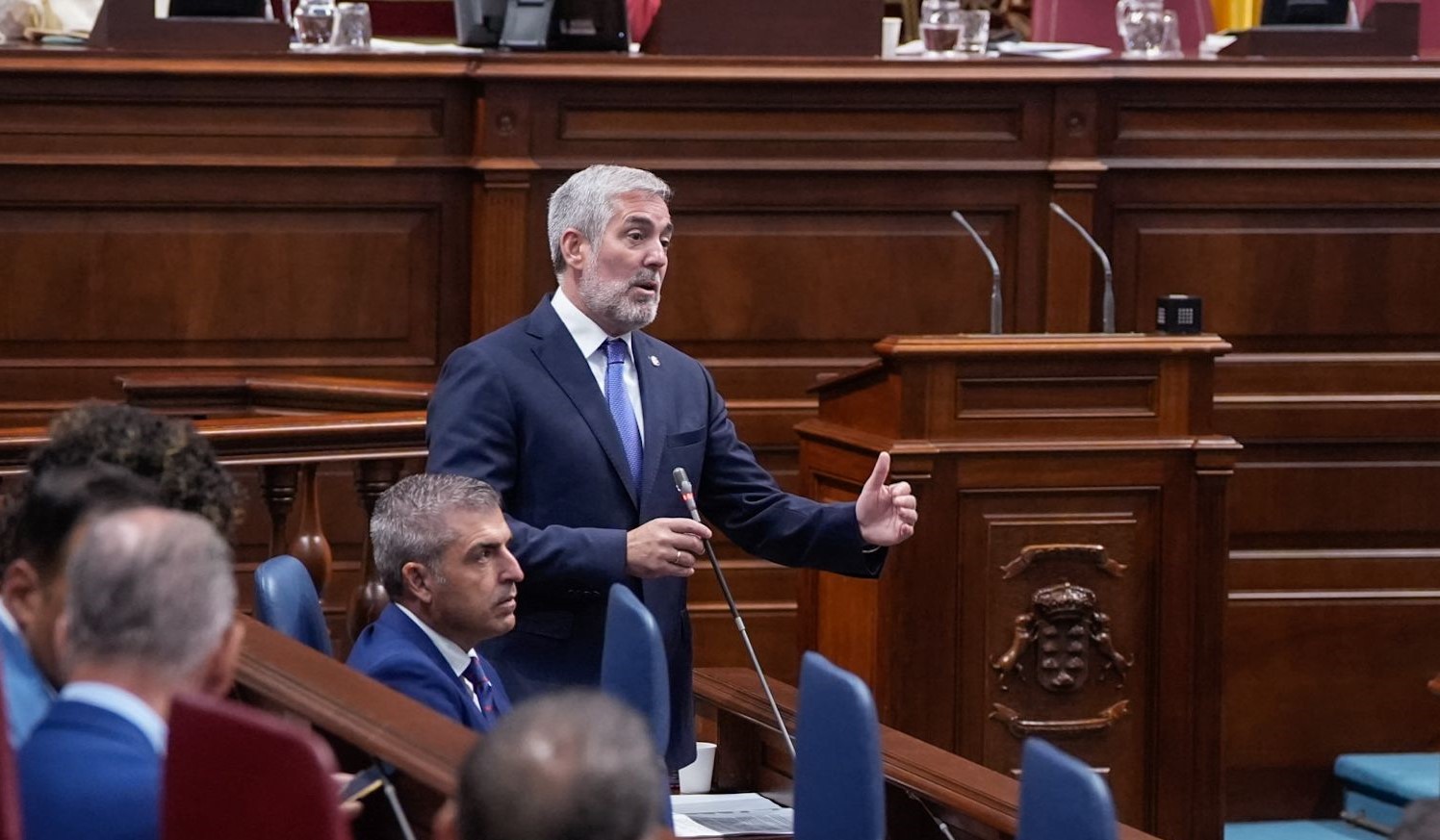 Clavijo destaca que el Estado respalda la estrategia de Canarias para limitar la residencia a extranjeros