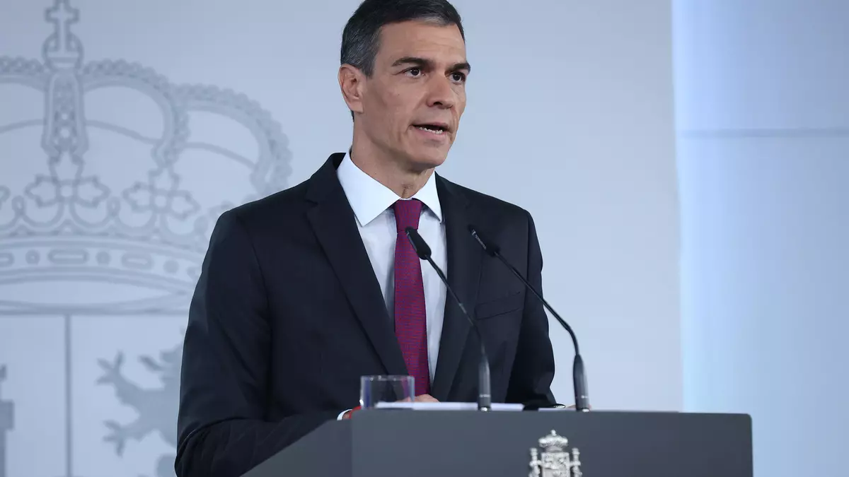 Sánchez anuncia una ley para imponer el embargo de armas a Israel