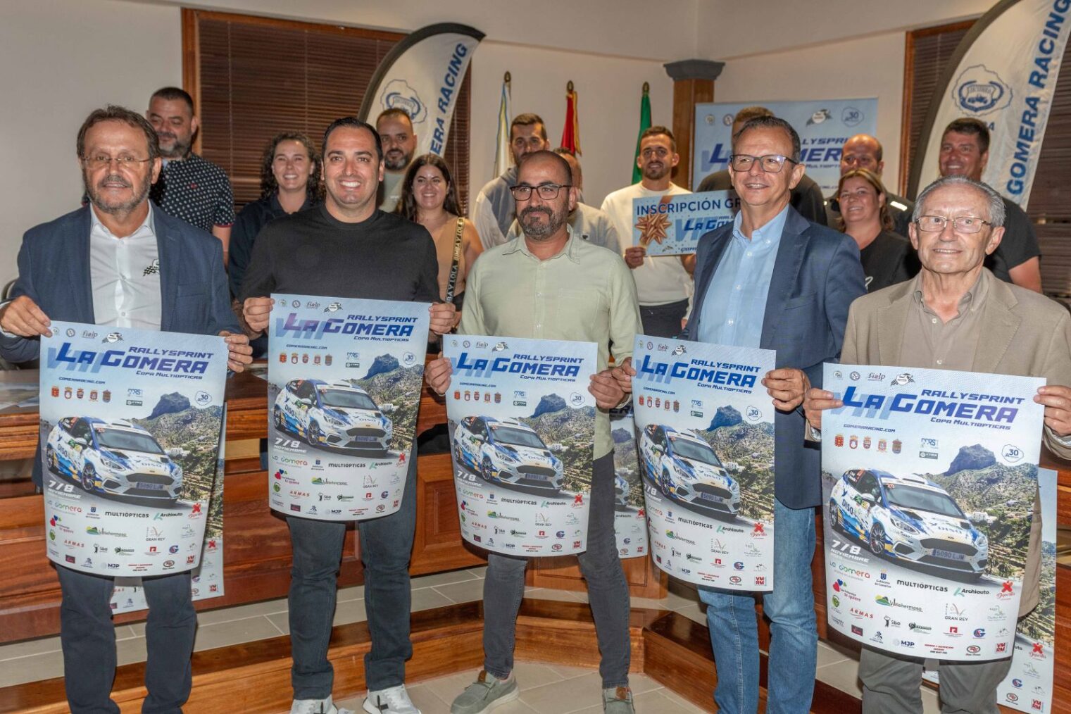 Presentada en Vallehermoso la octava edición del Rallysprint La Gomera – Copa Multiópticas