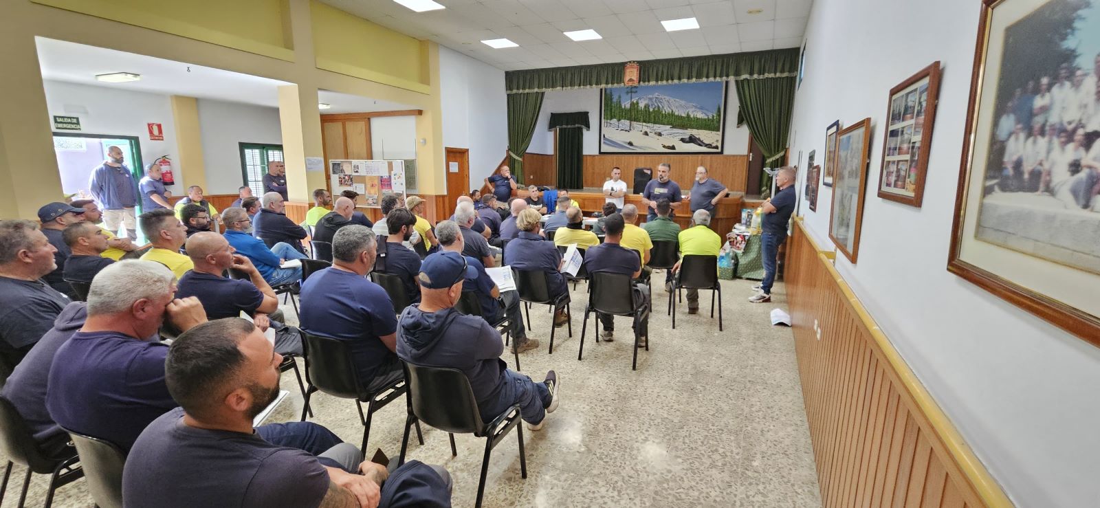 CCOO informa a los bomberos forestales canarios sobre la aplicación de los coeficientes reductores de jubilación