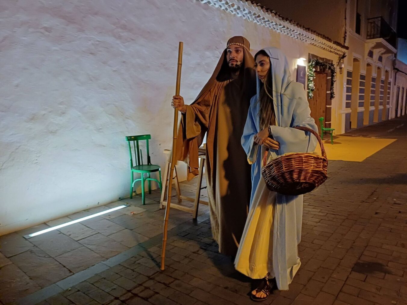 San Sebastián de La Gomera celebró el tradicional Belén Viviente