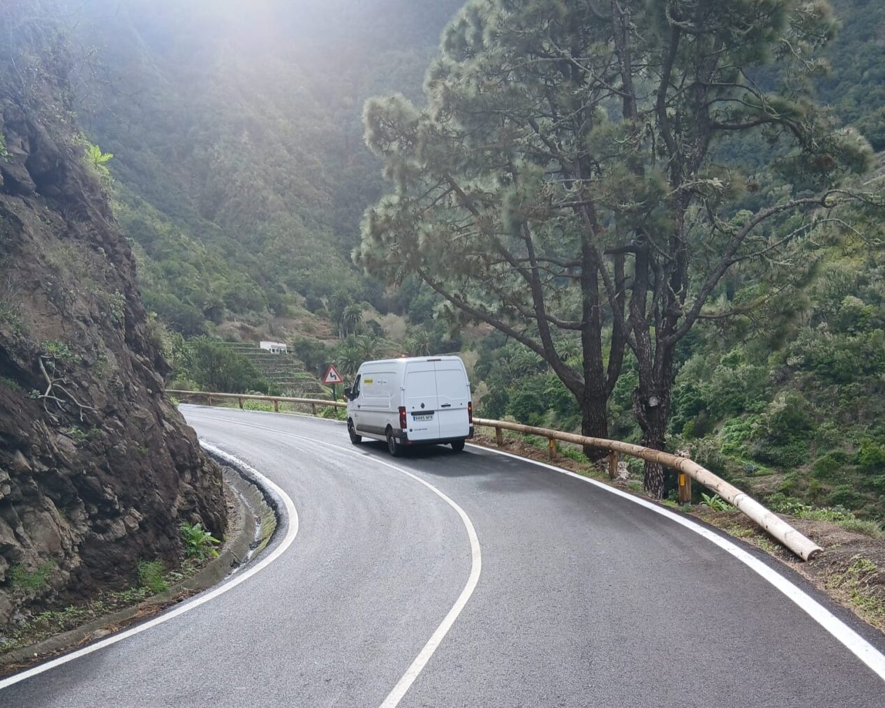 El Cabildo reabre la carretera de El Rejo tras finalizar los trabajos de limpieza y acondicionamiento