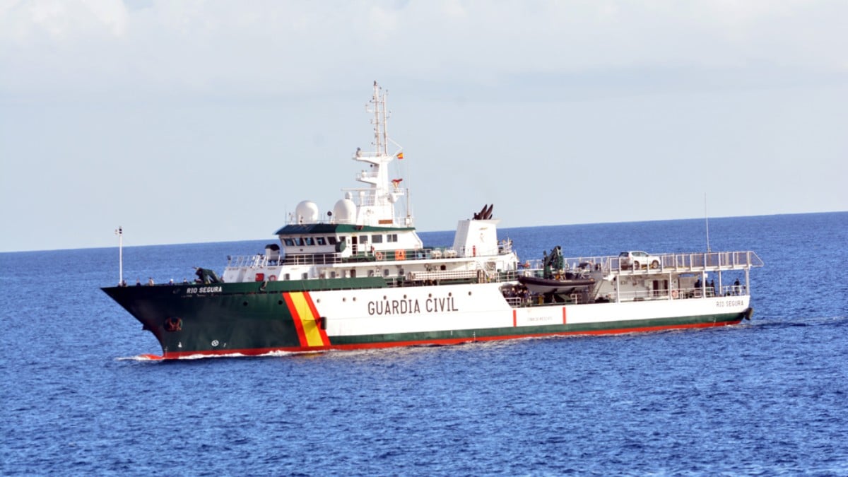 Muere un marinero de la patrullera ‘Río Tajo’ en una operación de rescate en La Gomera tras sufrir un desvanecimiento