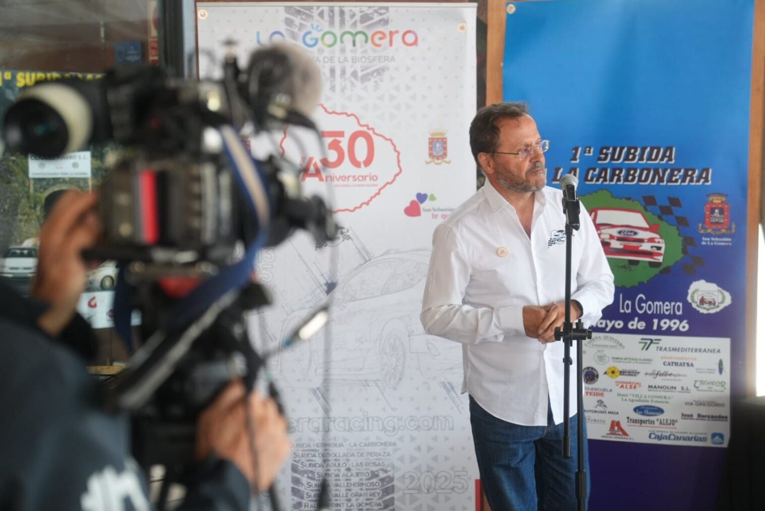 La Escudería Gomera Racing conmemoró sus tres décadas de competición