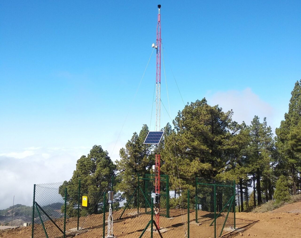 Se registran precipitaciones históricas durante la borrasca en la red de estaciones meteorológicas