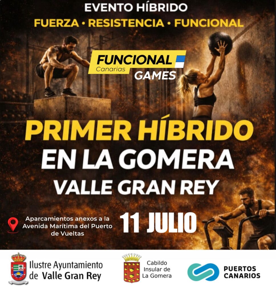 Valle Gran Rey acoge el primer evento híbrido de fuerza y resistencia en La Gomera
