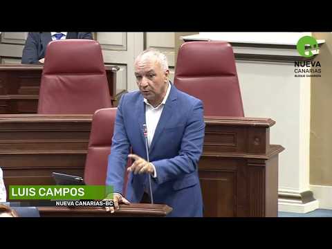 Luis Campos: “El Gobierno de Clavijo tiene más recursos que nunca, pero la mayoría de la ciudadanía vive peor”