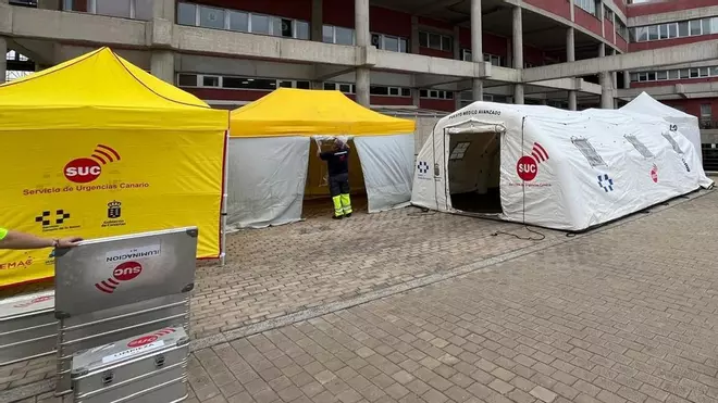 Sanidad moviliza 300 sanitarios por la visita del Papa y desplaza a personal de La Gomera
