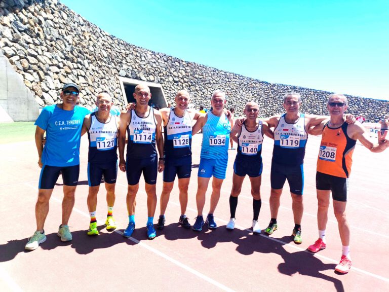 Ignacio Darias Castilla y Oscar H. Padilla Morales, regresan a la Gomera, con 3 Oros y 1 Plata, logrados en el Campeonato de Canarias Máster Veteranos