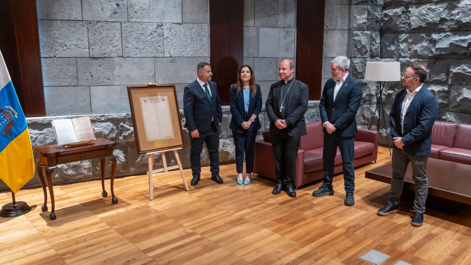 El presidente Clavijo entregará al Papa León XIV un estudio sobre sus antepasados palmeros durante su visita a Canarias