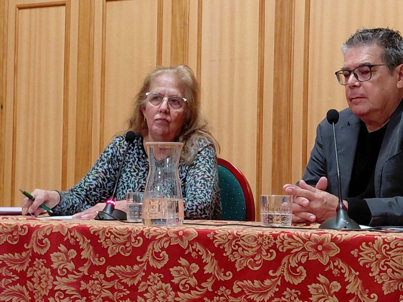 La presidenta de la Asociación para la Recuperación de la Memoria Histórica de Tenerife, Mercedes Pérez Schwartz