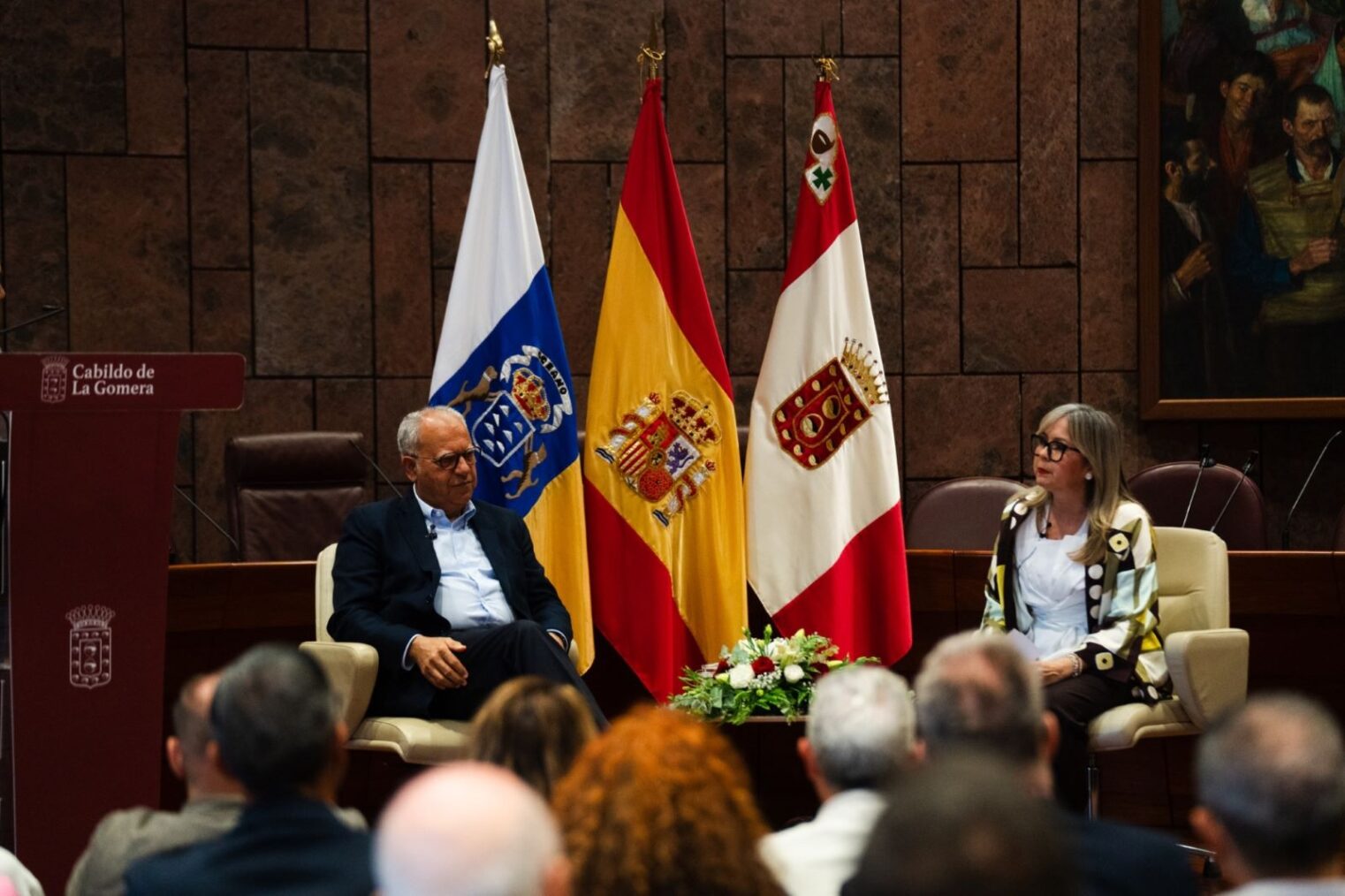 El Cabildo de La Gomera pone en valor el legado político y humano de Jerónimo Saavedra