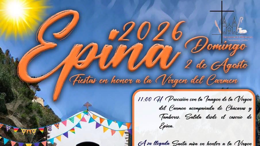 Epina celebrará este domingo las fiestas en honor a la Virgen del Carmen