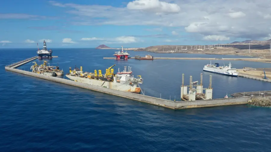 El Estado autoriza una inversión de 54 millones de euros para completar el muelle de Ribera en el puerto de Granadilla