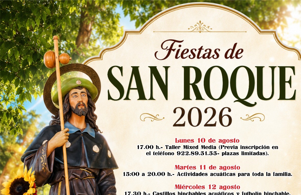 Las Fiestas de San Roque en la comarca de Playa de Santiago ya tienen programación