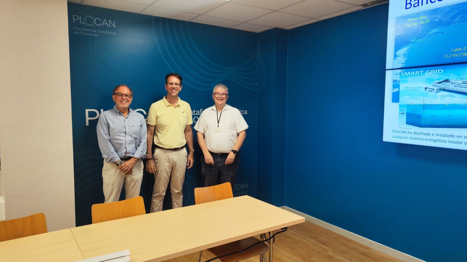 La Plataforma Oceánica de Canarias y el Cabildo de La Gomera avanzan en un marco de colaboración sobre el medio marino y costero