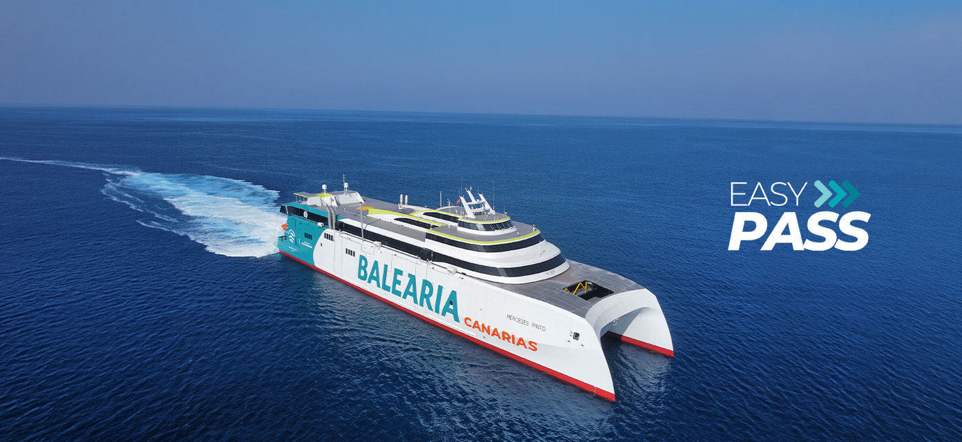 El «Easy Pass» de balearia llega a la ruta de Los Cristianos a La Gomera