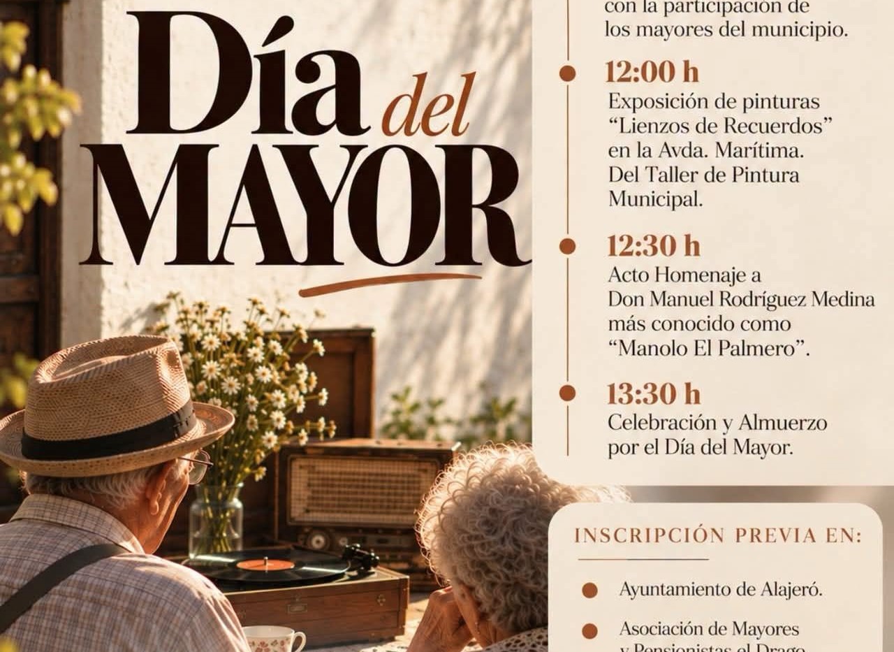 Alajeró celebra el próximo domingo, 25 de octubre el ‘Día del Mayor’