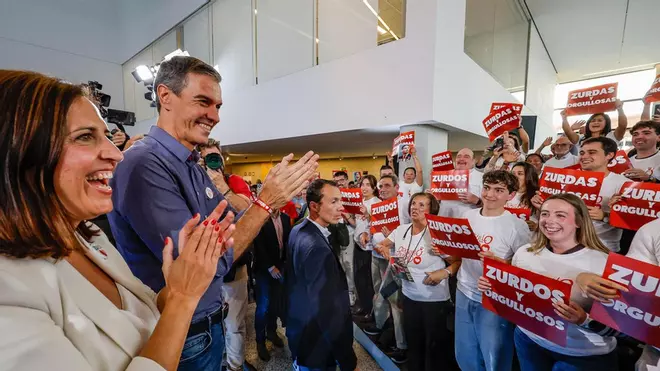 Sánchez, sobre la visita de Milei: “Feijóo y Abascal no saben dónde meterse ni dónde meterlo”