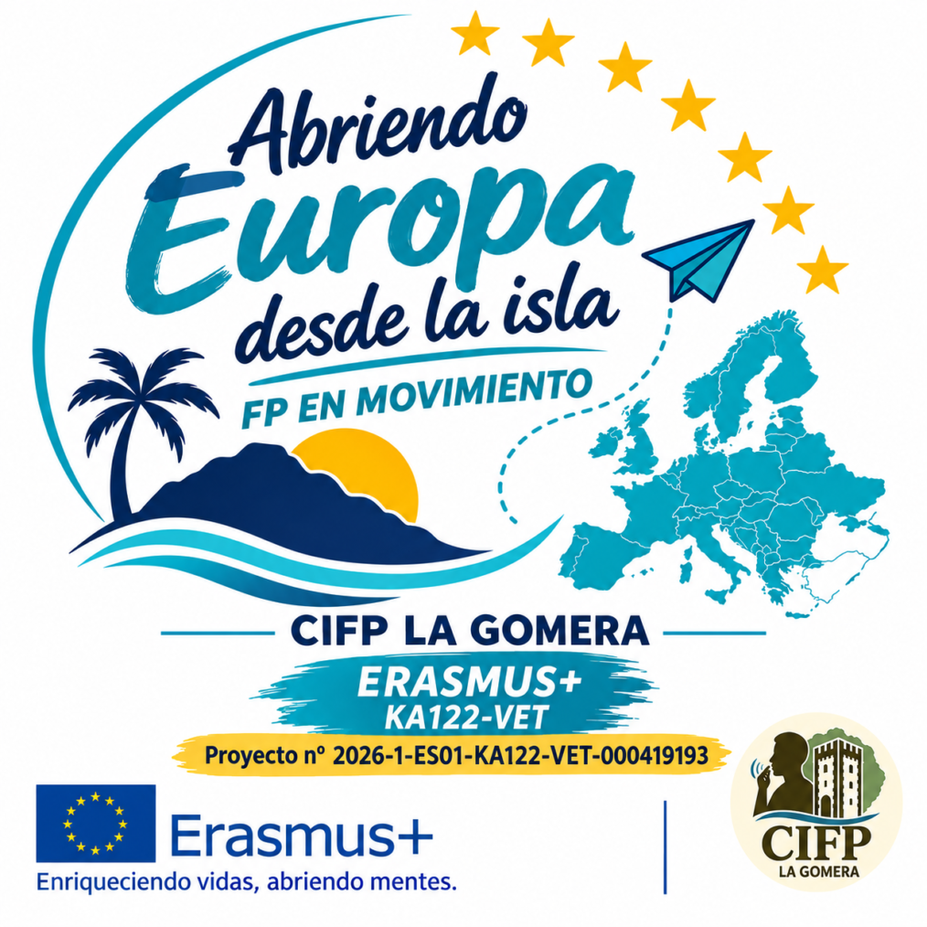 El CIFP En San Sebastián de La Gomera abre nuevas oportunidades europeas para su alumnado de FP